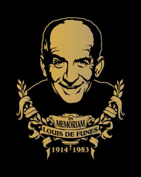 Preview: Louis DeFunes - In Memoriam - Lady T-Shirt (S-XXL)