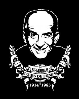 Preview: Louis DeFunes - In Memoriam - Lady T-Shirt (S-XXL)